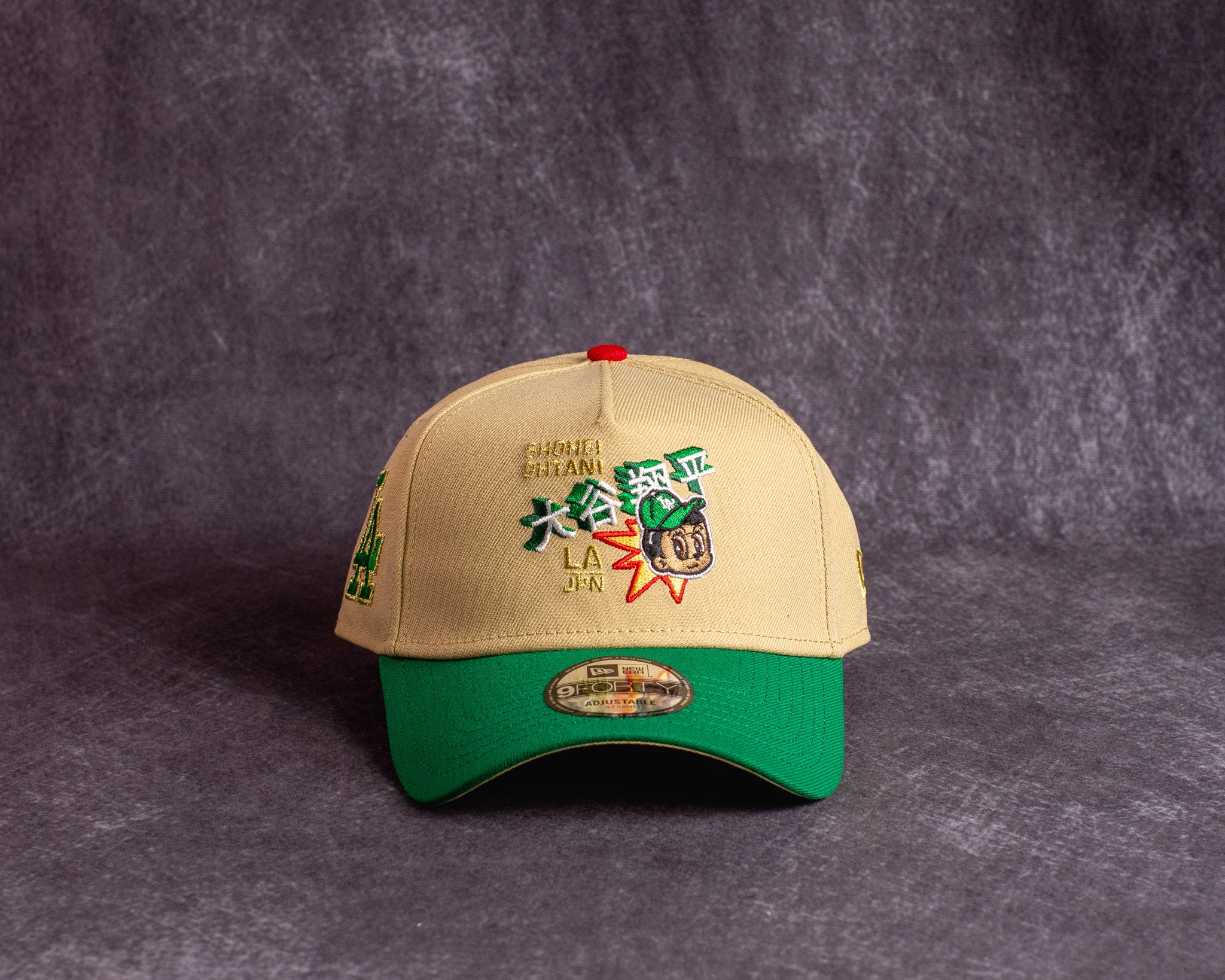 LOS ANGELES DODGERS 'SHOHEI' 9FORTY A-FRAME SNAPBACK Vegas Gold