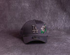 LOS ANGELES DODGERS 'GRAY TONAL ROSES' 9FORTY A-FRAME SNAPBACK