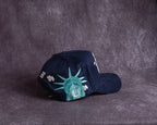 GORRA 31 HATS NEW YORK CLOUD LIBERTY STATUE NAVY